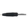 FICHE BANANE MÂLE NOIR 4MM