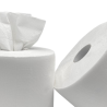 Bobine d'essuyage pure ouate kit de 2