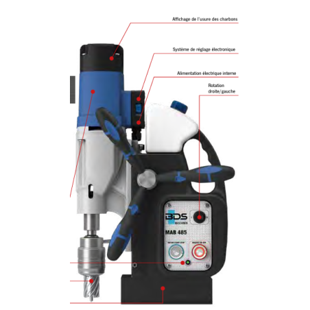 Perceuse magnétique MAB485