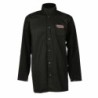 Veste coton manches cuir-2XL