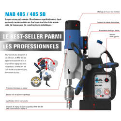 Perceuse magnétique MAB485