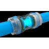 Manchon couplage tube aluminium DN 20 à DN 90 EQOair EQOFLUIDS